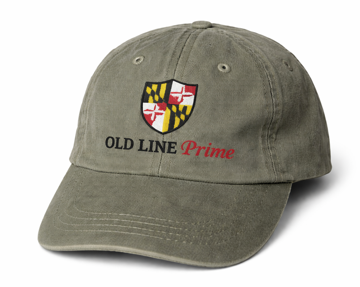 Pigment Dyed Baseball Hat - Cactus Color