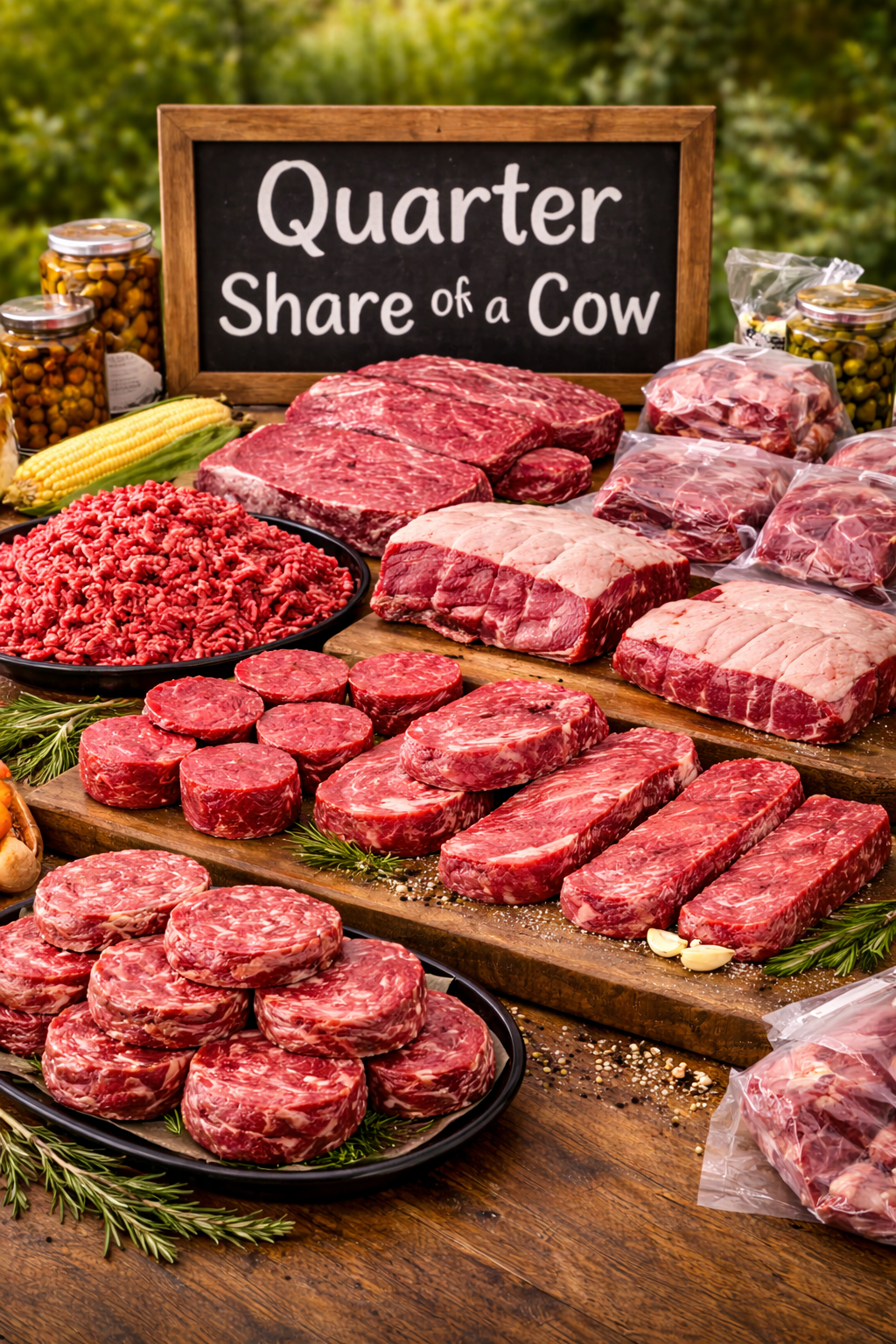 A Quarter Share of an Animal (100-pounds)